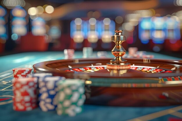 Microgaming slot game interface showing game title, balance, and spin button